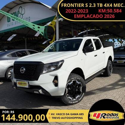 NISSAN FRONTIER 2.3 16V TURBO DIESEL S CD 4X4 MANUAL